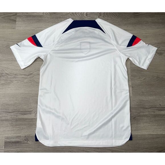 Nike Youth USMNT 2022/23 Home DRI FIT ADV Authentic White Blank Jersey XL - Picture 7 of 9